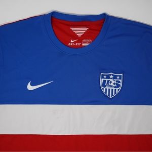 USMNT Nike Dri-fit 2014 Away Jersey, Size Large